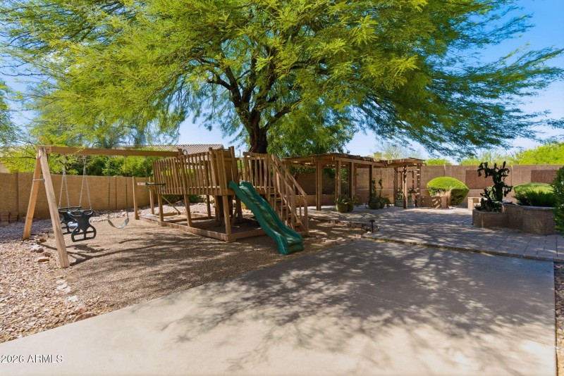Play area and Gazebo