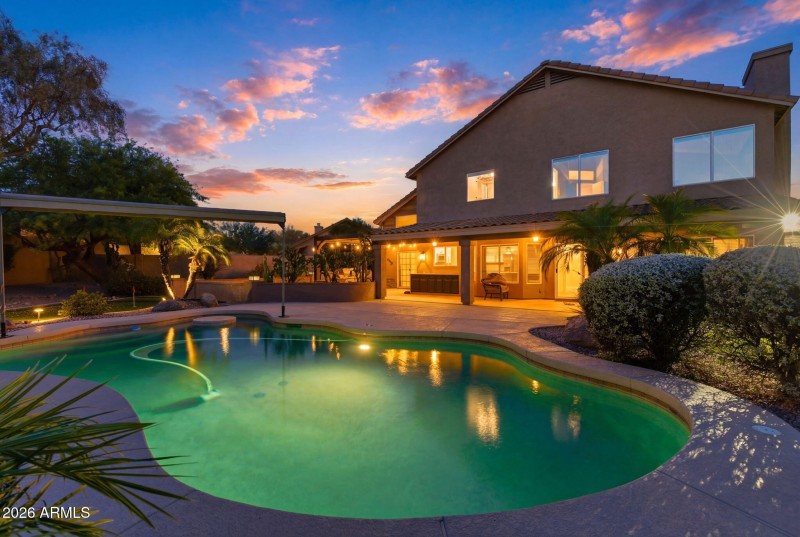 Sunset pool