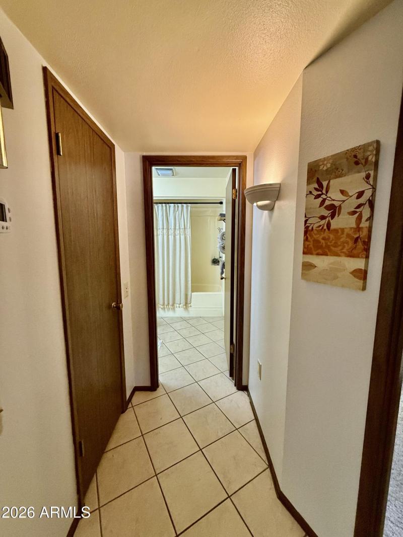 Bathroom hallway
