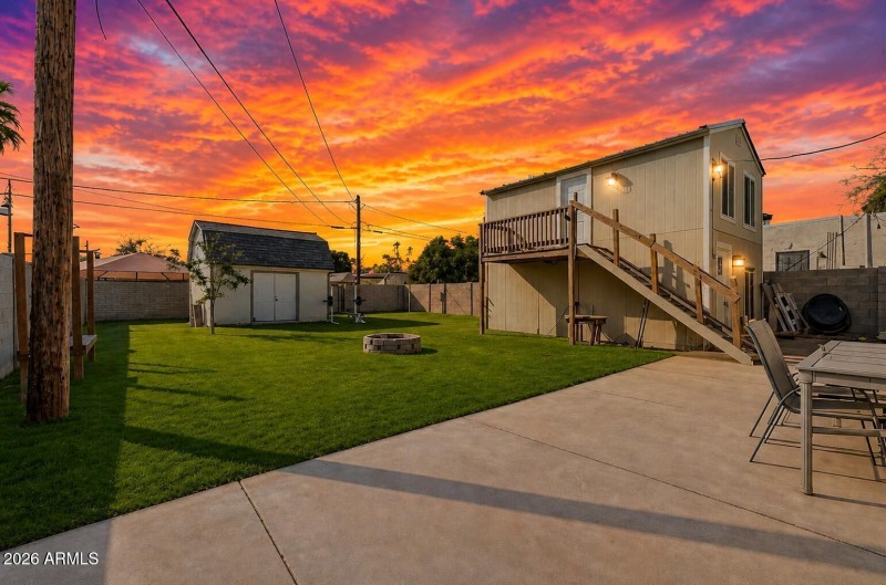 Yard: Guest House + Storage