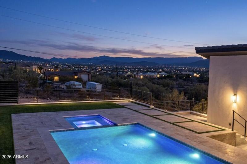 Backyard with a view