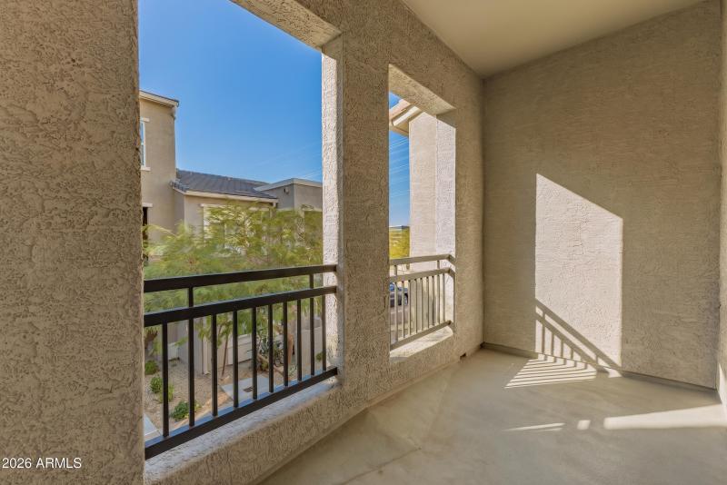 27 - Balcony with furniture removed