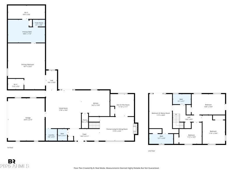 Flexible floor plan