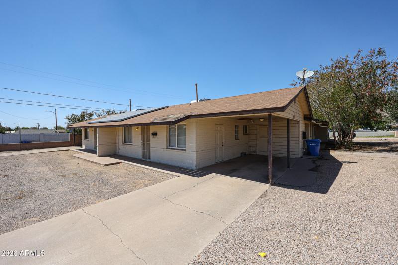 Covered Garage