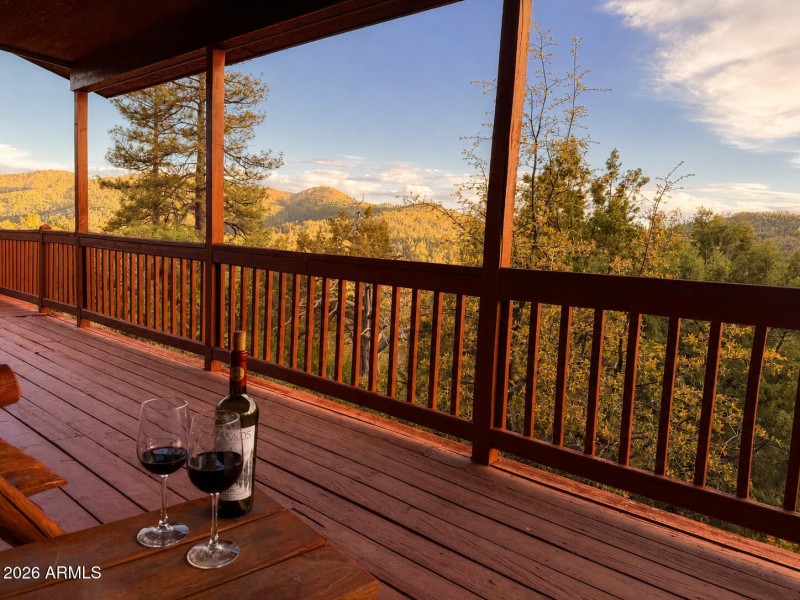 Wine on porch