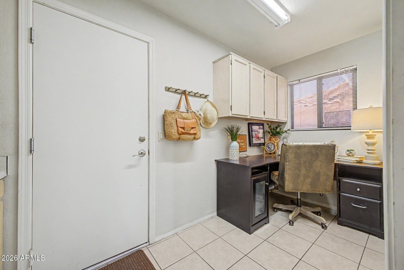 Office behind Kitchen