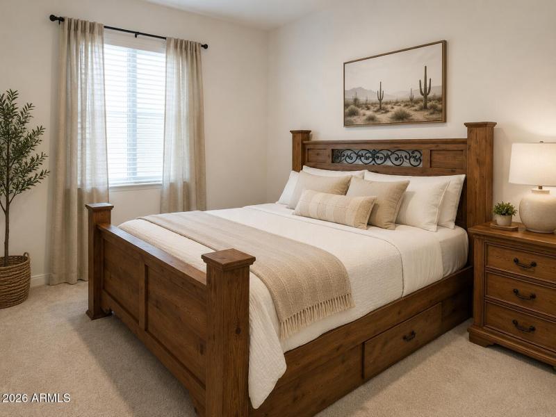 casita bedroom