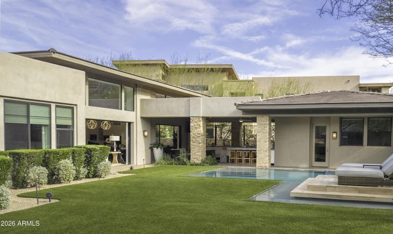Backyard, Pool & Casita