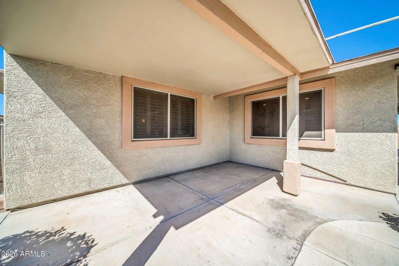 Back Patio