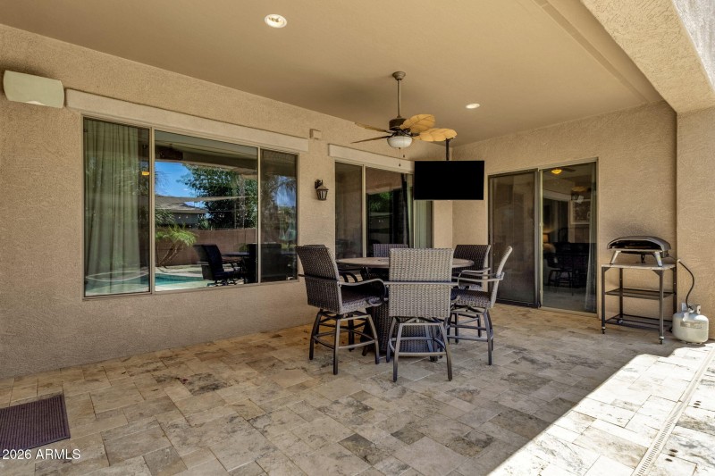 Covered Back Patio