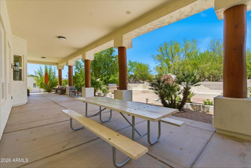 Covered Back Patio