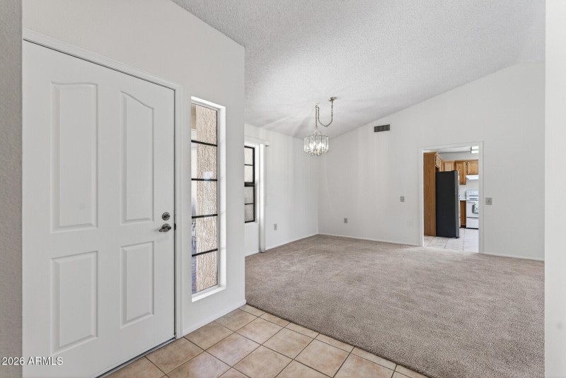 Entry toward kitchen