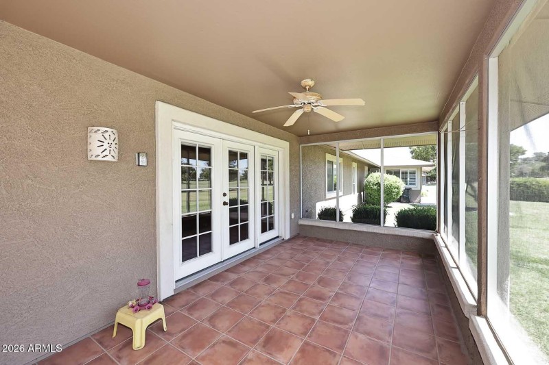 Screened in Patio2
