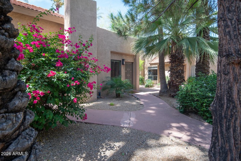 Walkway to Front Door