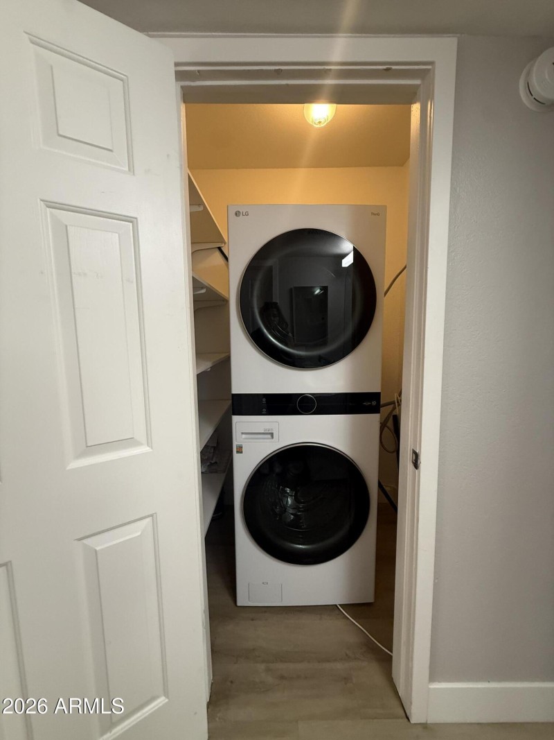 Stacked Washer Dryer Included