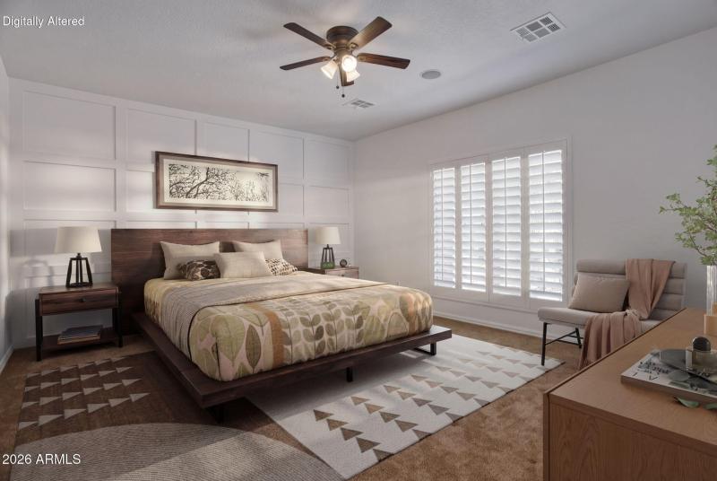 Upstairs bedroom
