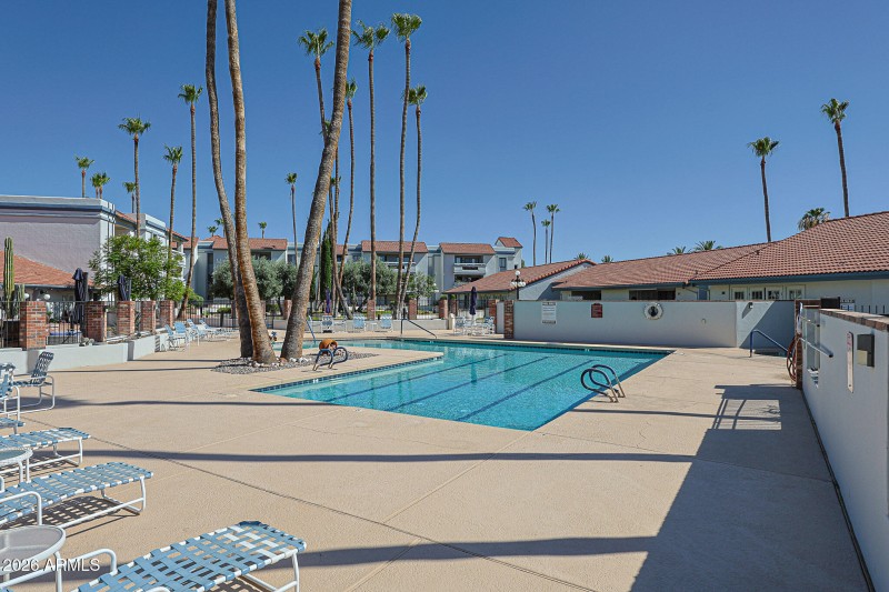 COMMUNITY POOL AT THE COMPLAX