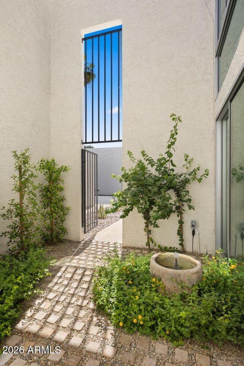Courtyard Entry