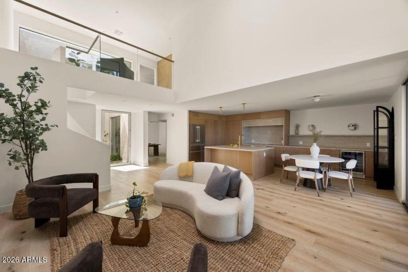Living Room & Kitchen