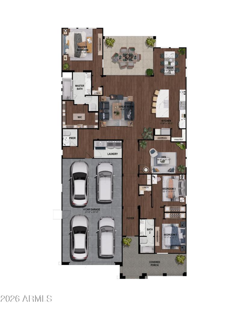 1. 2D Floorplan