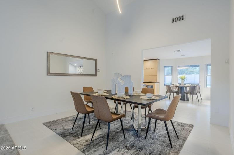 Formal Dining to Kitchen