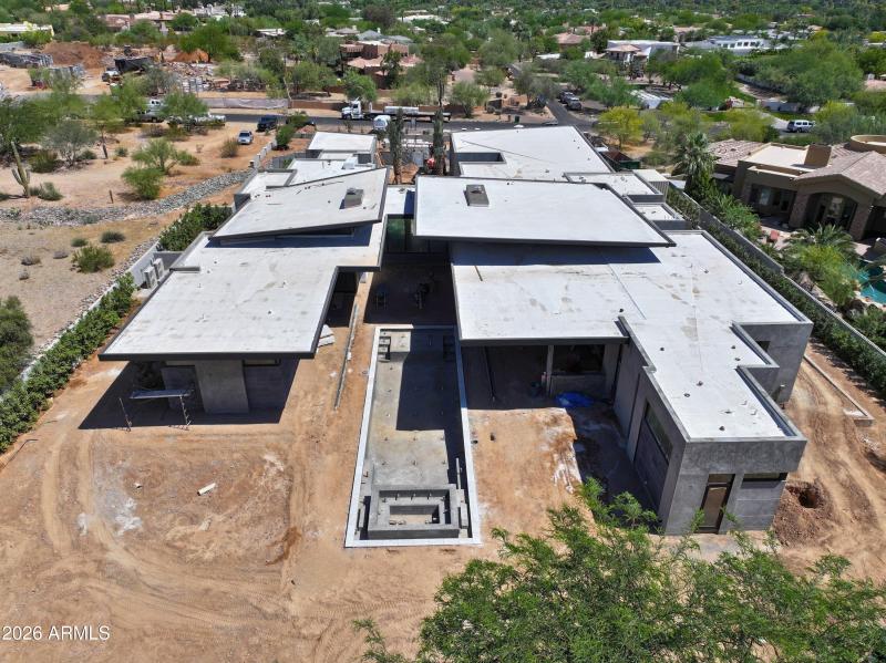 Drone Backyard View