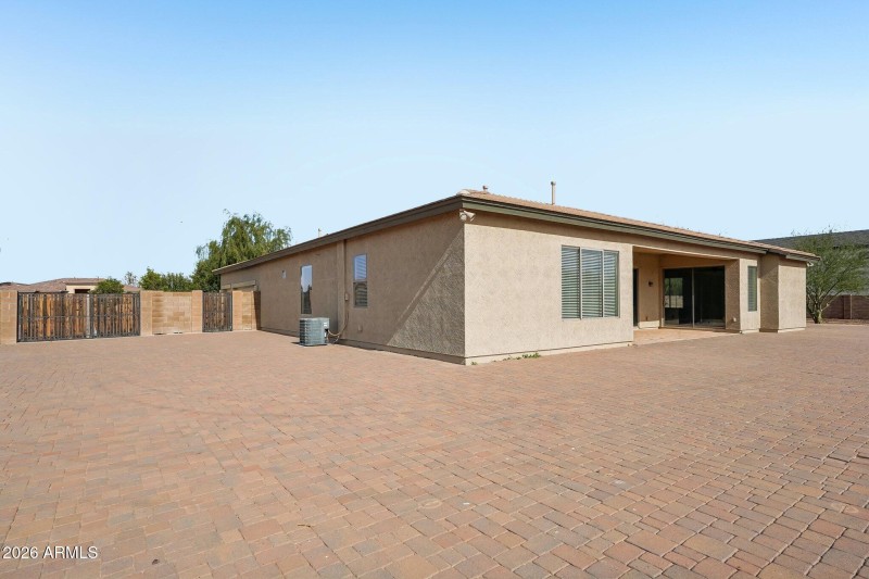 View behind the RV Gate