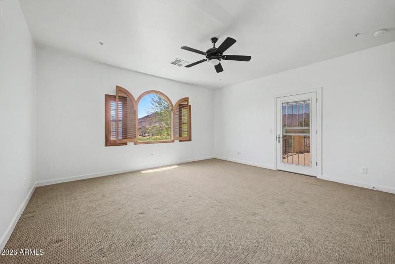 PRIMARY BDRM PRIVATE BALCONY EXIT