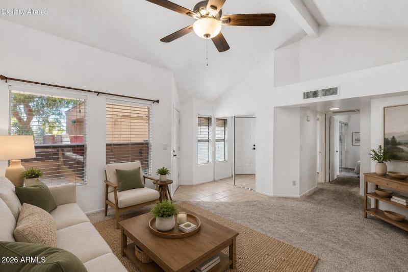 Living Area - Virtually Staged