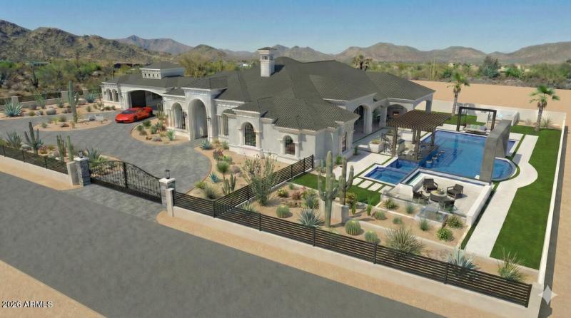 3D Render of House