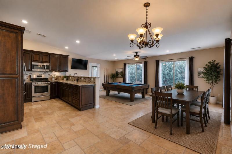 Virtually Staged Kitchen