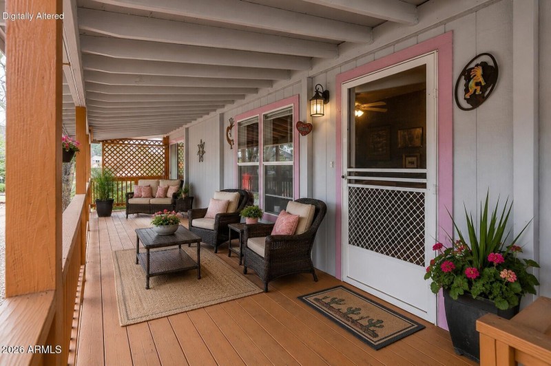 Front Patio Entrance