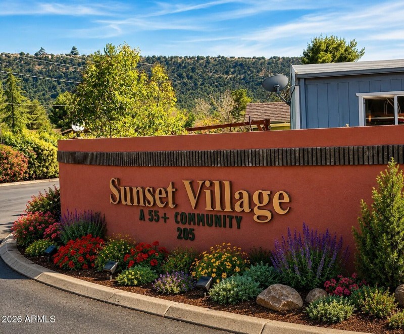 Sunset Village Entrance