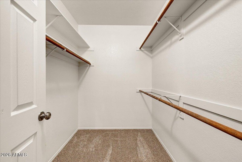 Primary Walk In Closet