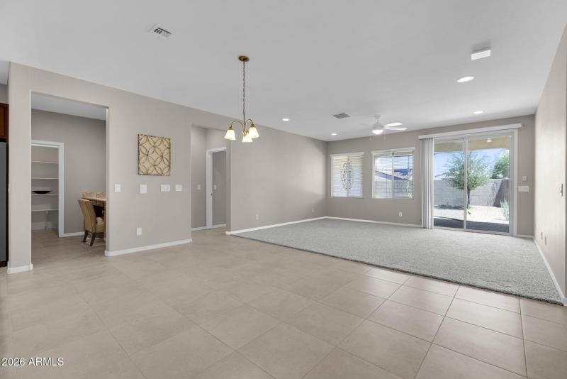 Large Dining and Living Room