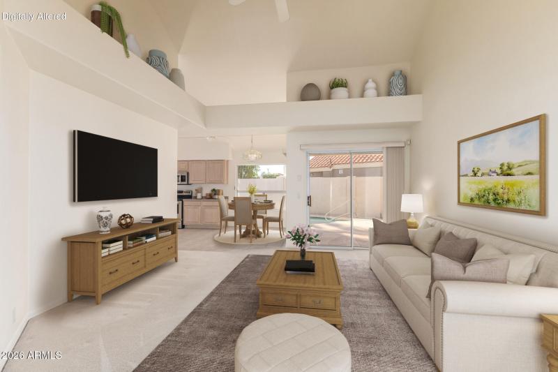 Family Room (Virtually Staged)