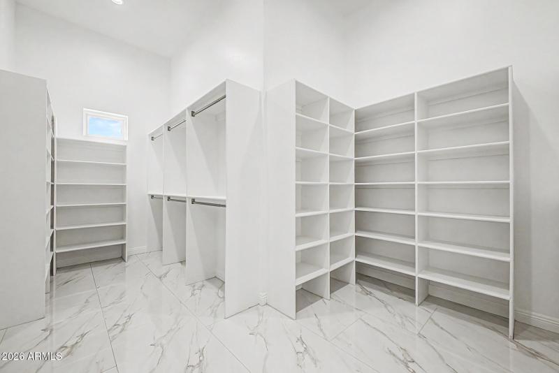 Master closet