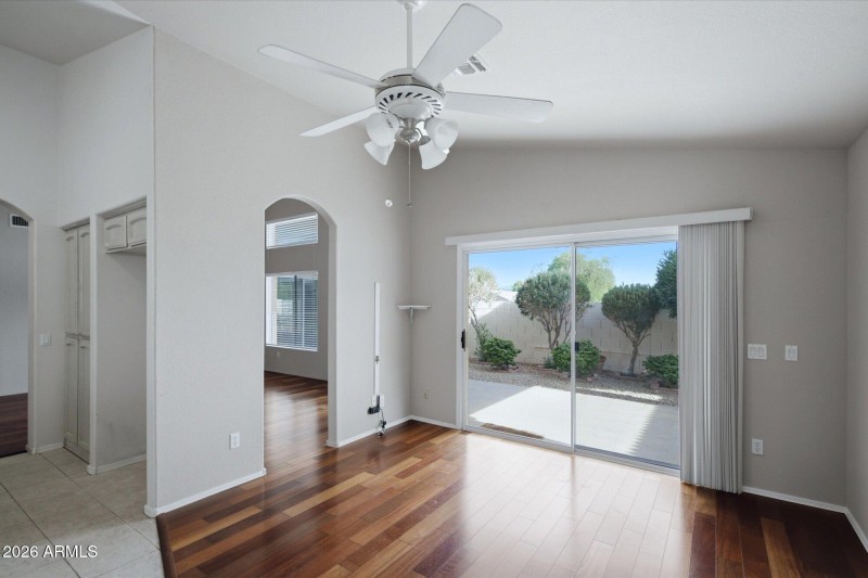 Family Room to Patio
