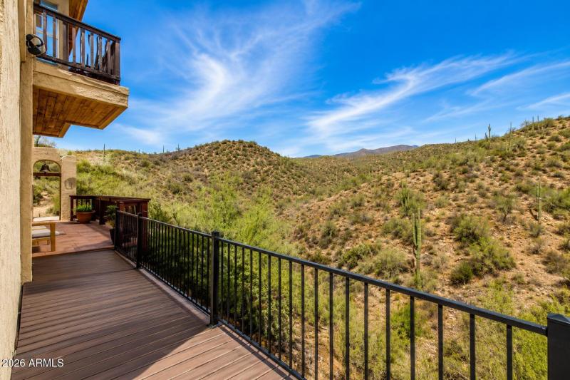 Rear Views off Kitchen Balcony