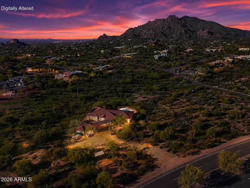 Twilight Black Mountain View