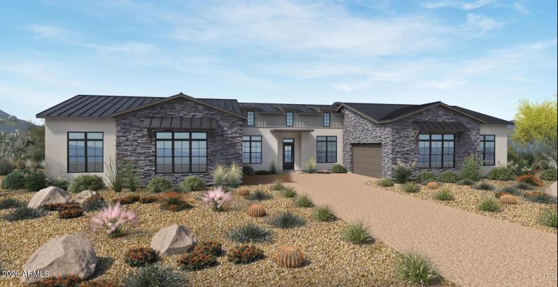 Sunburst Modern Ranch Rendering