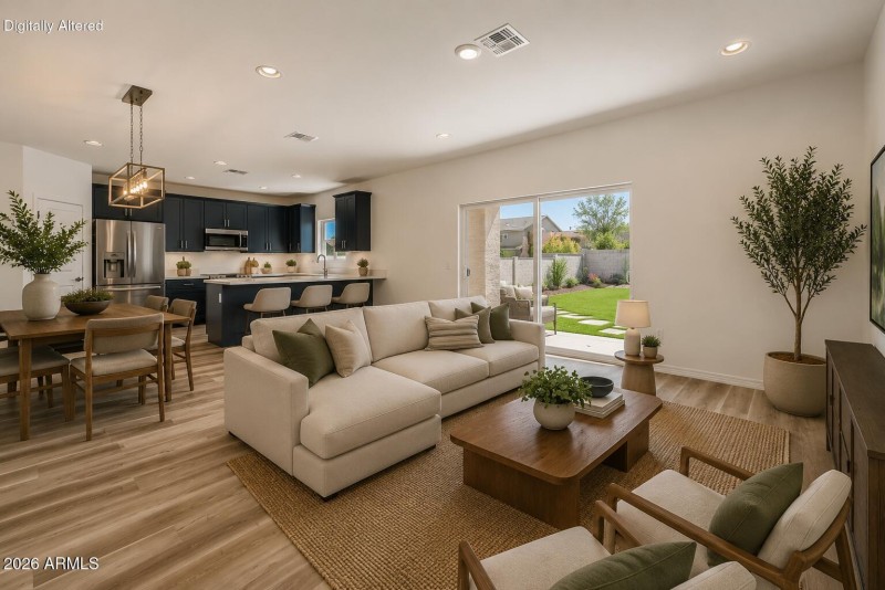 Great Room - Virtually Staged