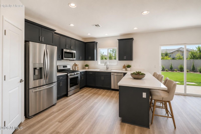 Kitchen - Virtually Staged