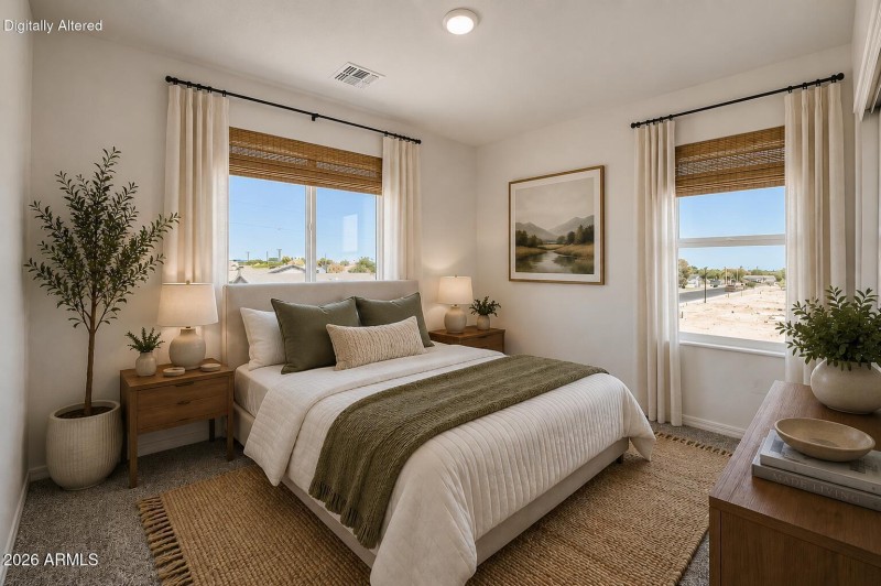 Guest Bedroom 2 - Virtually Staged