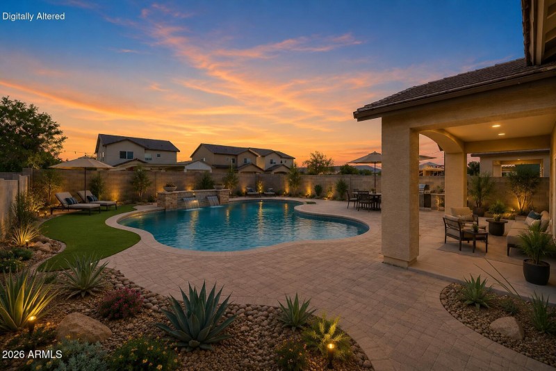 Backyard - Virtually Staged