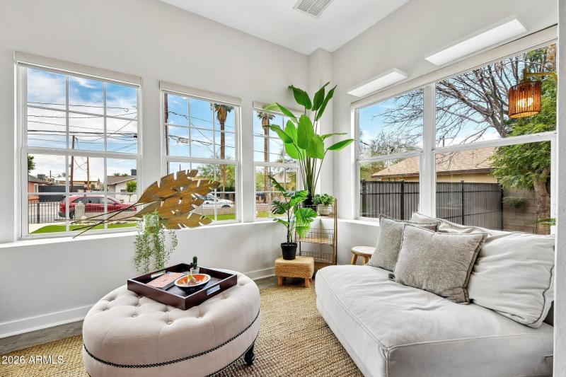 Sunroom off of Guest Bedroom