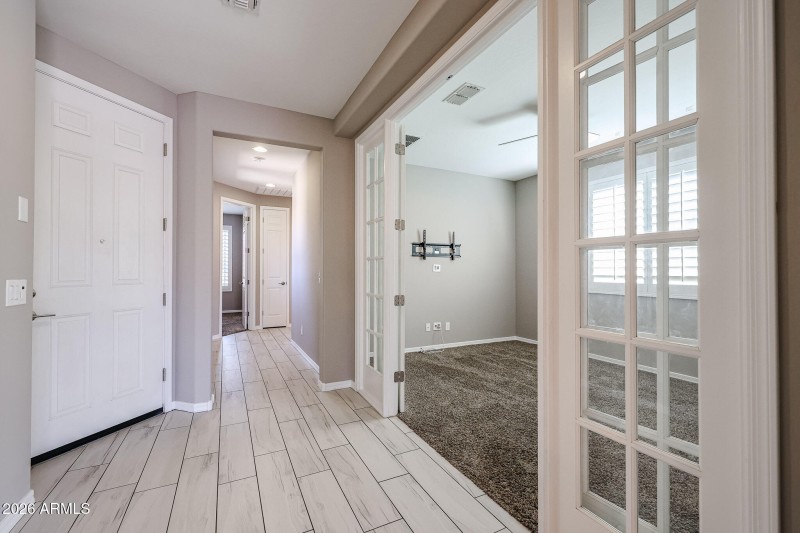 Front Entry across from Den/Office