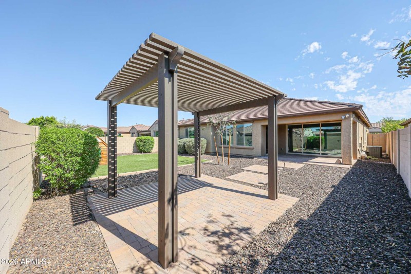 Pergola w/ Pavers