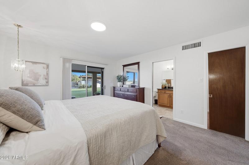 Primary Suite w/ Backyard Exit