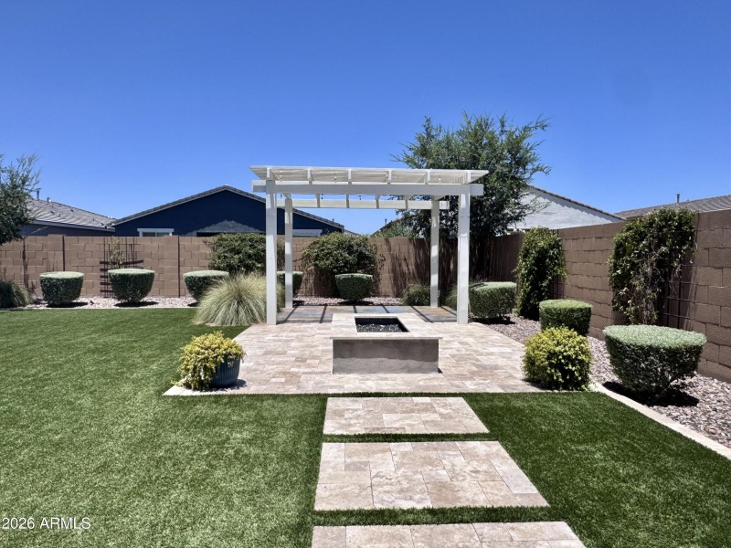 Backyard Pergola